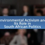 Environmental Activism and Its Role in South African Politics