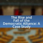 The Rise and Fall of the Democratic Alliance: A Case Study